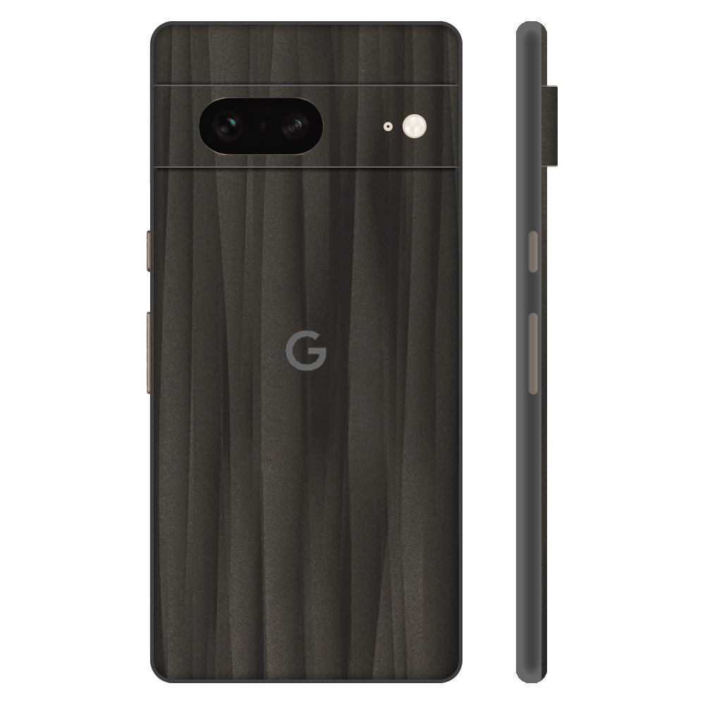 Pixel8a ブラックアブストラクト 背面カバー