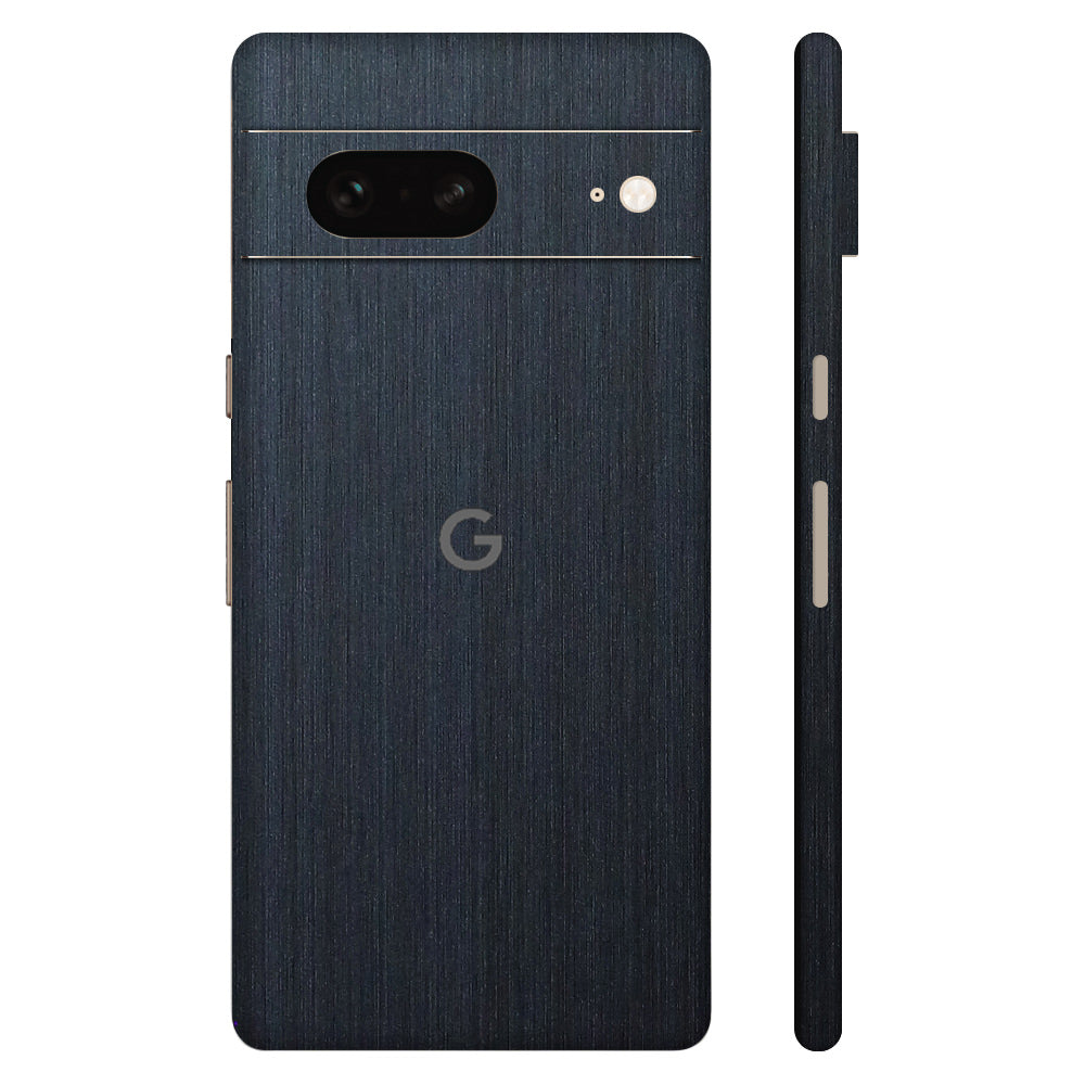 Pixel7 Navy Brushed Metal Full Surface Cover