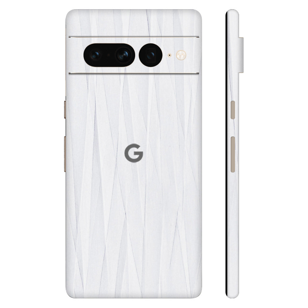 Pixel7 Pro White Abstract Full Surface Cover