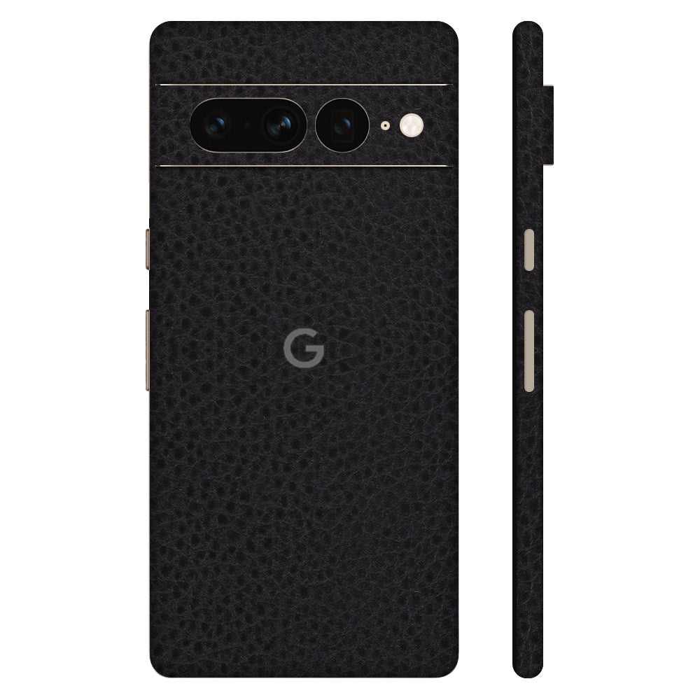 Pixel7 Pro Black Leather Full Surface Cover