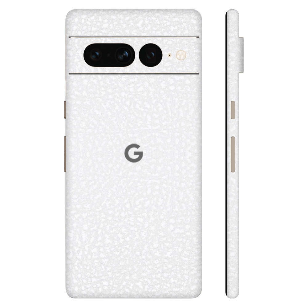 Pixel7 Pro White Leather Full Surface Cover